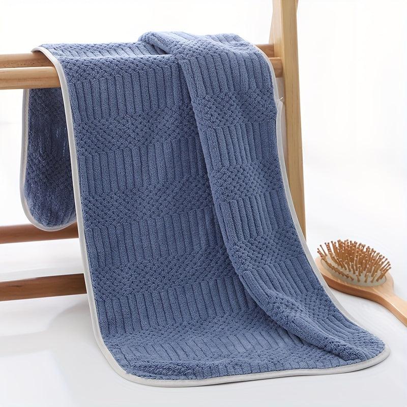 Soft Coral Velvet Hand Towel for Home Bathroom - Quick Drying and Absorbent