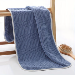 Soft Coral Velvet Hand Towel for Home Bathroom - Quick Drying and Absorbent