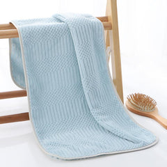Soft Coral Velvet Hand Towel for Home Bathroom - Quick Drying and Absorbent