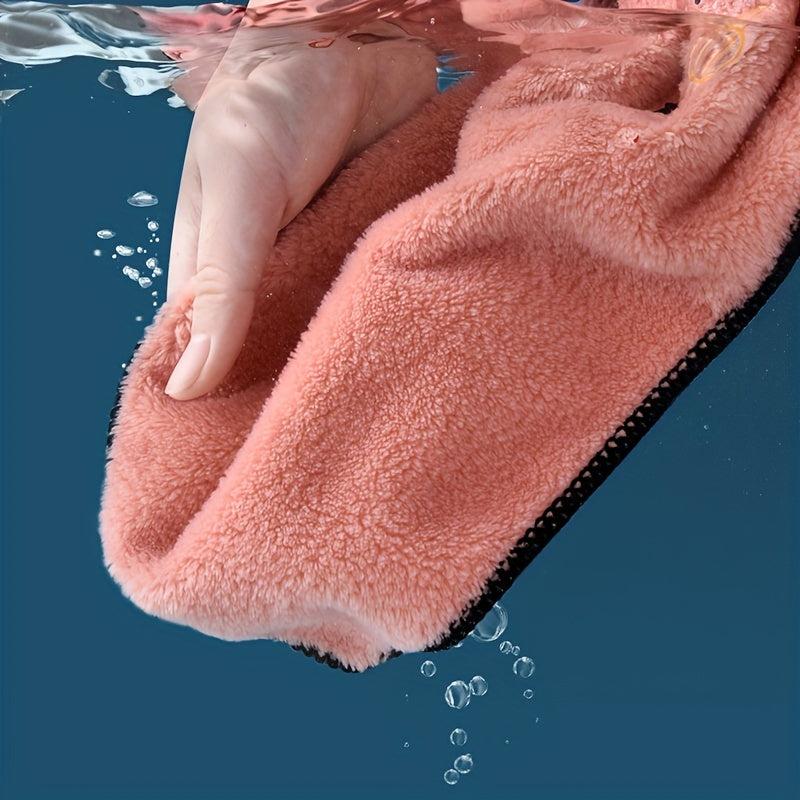Planet Embroidered Coral Fleece Bath Towel Soft Skin-friendly Absorbent Towel