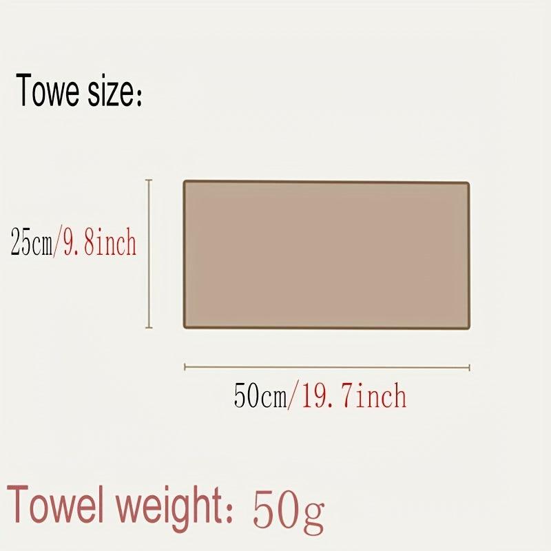 Cute Cartoon Rabbit Children's Towel - Soft Cotton Face Wash Towel, 9.8x19.7in