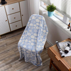 Soft Coral Fleece Bath Towel Absorbent Towel for Home Bathroom