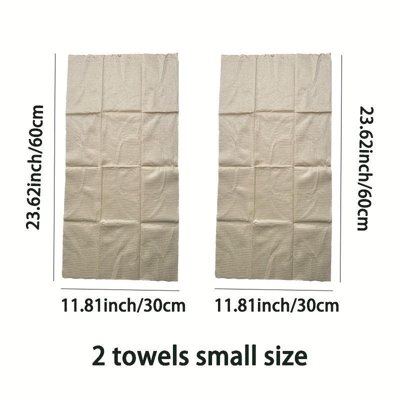 Soft Bamboo Fiber Towels Thickened Cotton Disposable Towels