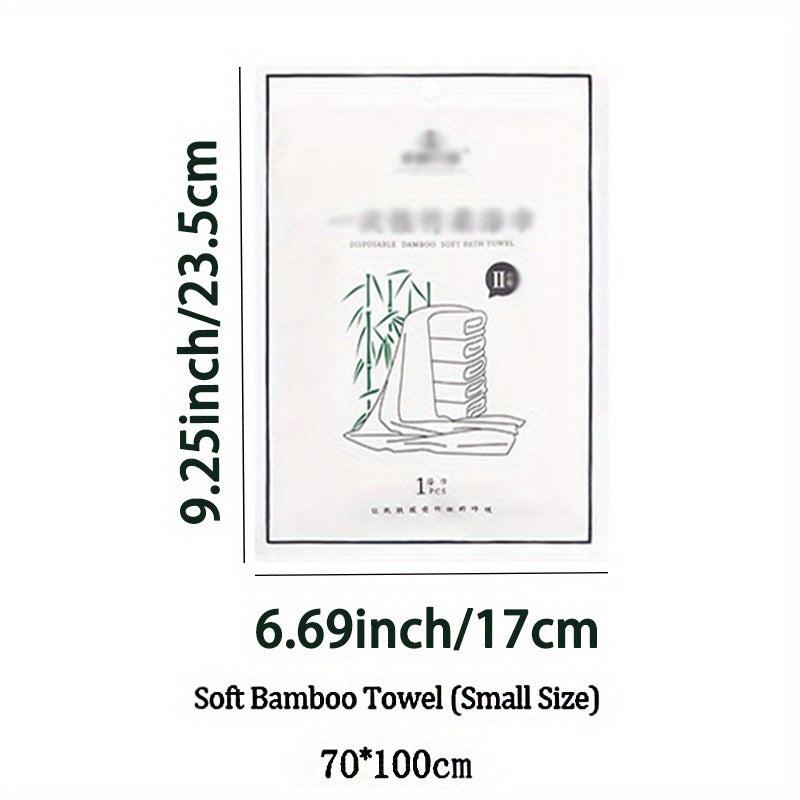 Soft Bamboo Fiber Towels Thickened Cotton Disposable Towels