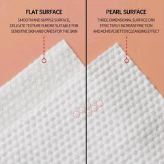 60pcs Disposable Face Towel for Skincare Makeup Removal Soft Small Square Towel