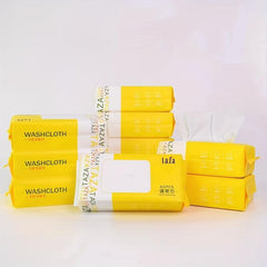 60pcs Disposable Face Towel for Skincare Makeup Removal Soft Small Square Towel