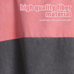 Comfy Hooded Bathrobe with Pocket, Quick Drying Towel for Indoor Loungewear
