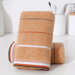 Striped Pattern Hand Towel Soft Skin-friendly Face Towel Absorbent Towel