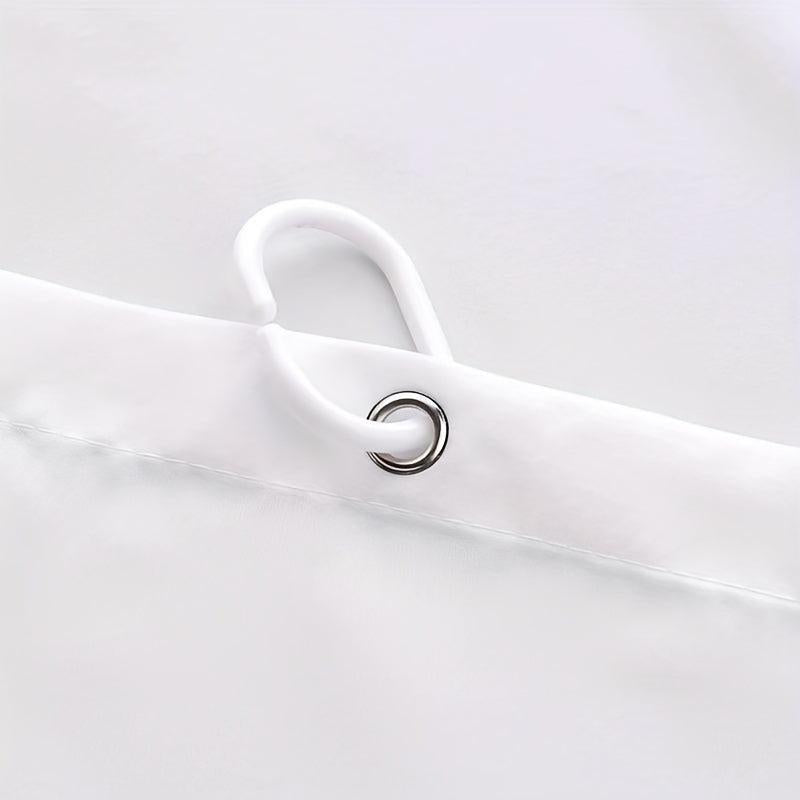 PEVA Solid Shower Curtain Waterproof Bath Curtain 70 86'' X 70 86''