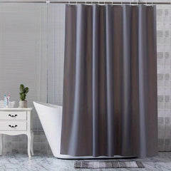 PEVA Solid Shower Curtain Waterproof Bath Curtain 70 86'' X 70 86''