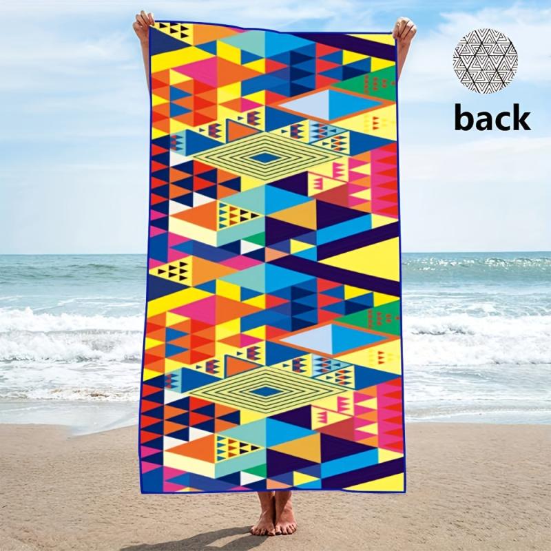 Microfiber Beach Towel Quick Drying Soft Absorbent Sandproof