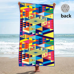 Microfiber Beach Towel Quick Drying Soft Absorbent Sandproof