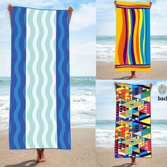 Microfiber Beach Towel Quick Drying Soft Absorbent Sandproof