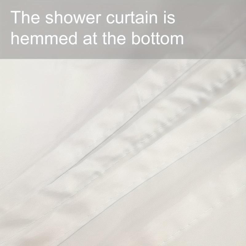 Boho Sun Shower Curtain Modern Fabric Waterproof Bathroom Decor