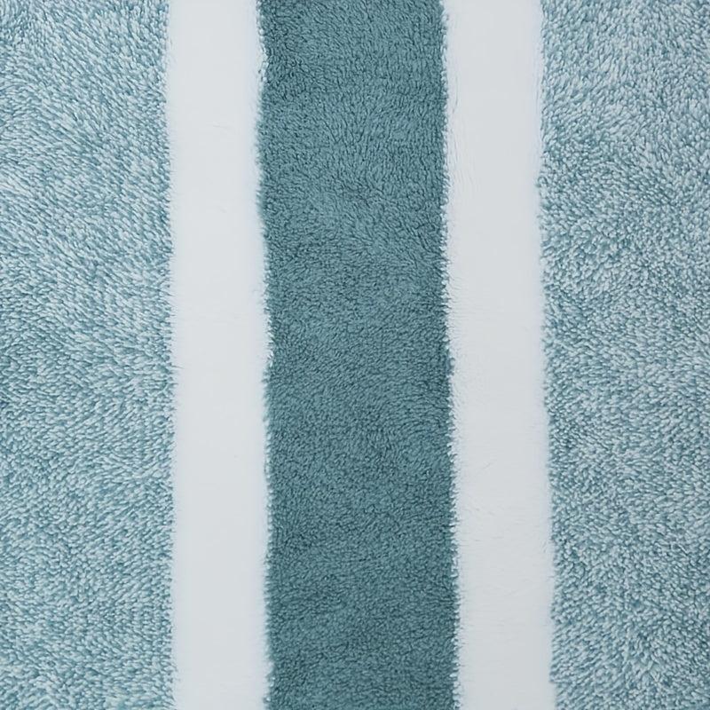 6pcs Striped Towel Set Soft Washcloth Hand Bath Towel Absorbent Towels