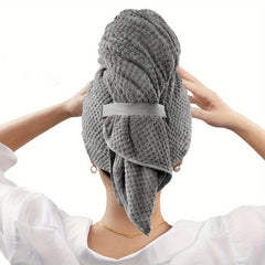 Large Soft Hair Drying Towel for Women Absorbent Hair Wrap Towel