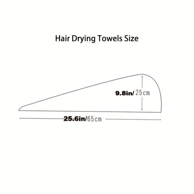 Hair Towel For Quick Drying Hair Turban - For Women Men And Kids