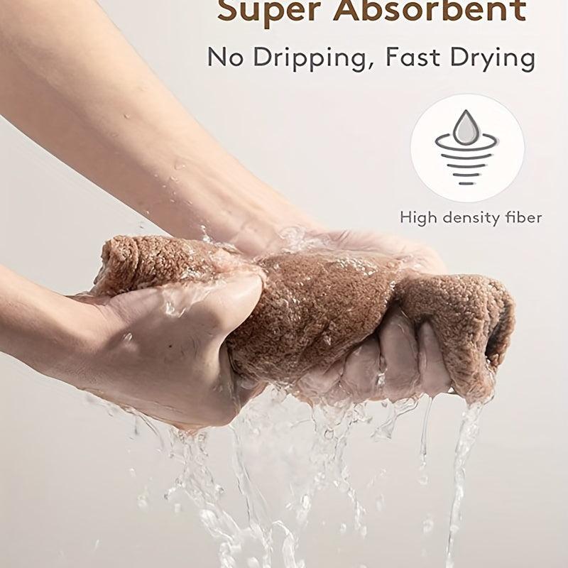 Hair Towel For Quick Drying Hair Turban - For Women Men And Kids