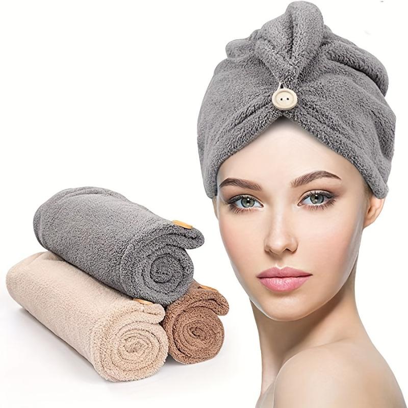 Hair Towel For Quick Drying Hair Turban - For Women Men And Kids