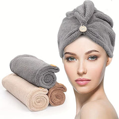Hair Towel For Quick Drying Hair Turban - For Women Men And Kids