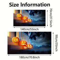 Pumpkin Pattern Beach Towel Quick Drying Soft Blanket