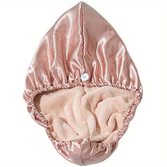 Soft Hair Drying Cap Quick Drying Hair Wrap Towel