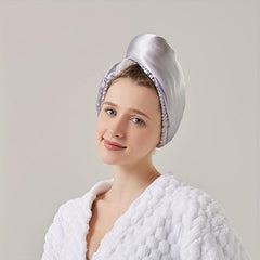 Soft Hair Drying Cap Quick Drying Hair Wrap Towel