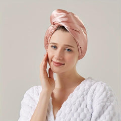 Soft Hair Drying Cap Quick Drying Hair Wrap Towel
