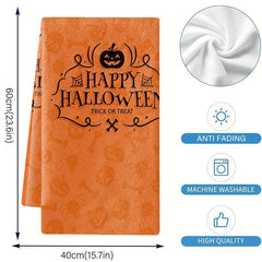 Halloween Pattern Dish Towels Pumpkin Pattern Dish Cloths