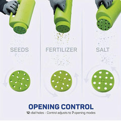 Adjustable Handheld Shaker for Seeds Fertilizer Salt