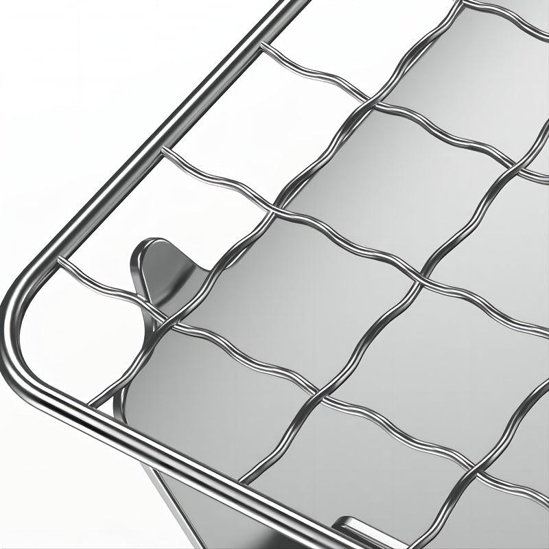 Foldable Stainless Steel BBQ Grill Portable Charcoal Stove