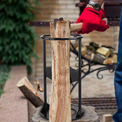 Manual Firewood Splitter Portable Log Splitter Sturdy Wood Splitter