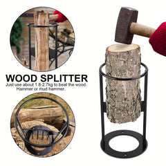 Manual Firewood Splitter Portable Log Splitter Sturdy Wood Splitter