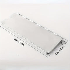 10 Panels Folding Stove Windscreen Aluminium Alloy Windshield