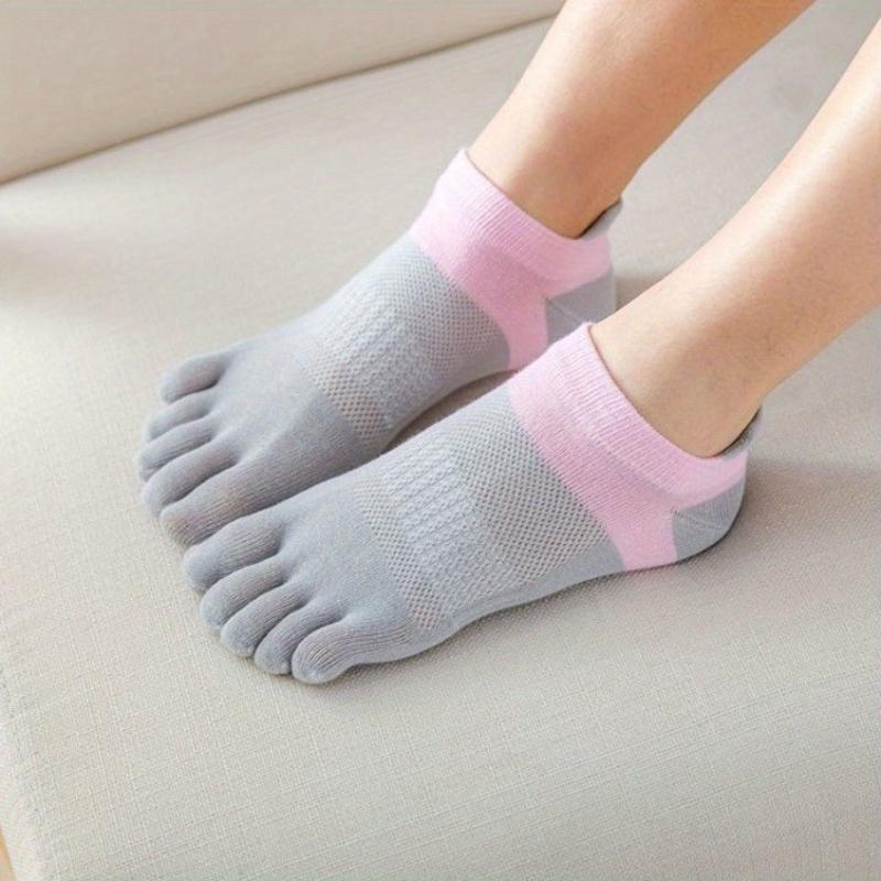 Two Tone Ankle Socks Low Cut Thin Socks for Summer
