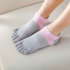 Two Tone Ankle Socks Low Cut Thin Socks for Summer