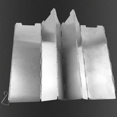 Camp Stove Windscreen Foldable Lightweight Heat Shield Fire Rings