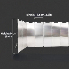 Camp Stove Windscreen Foldable Lightweight Heat Shield Fire Rings