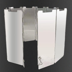 Camp Stove Windscreen Foldable Lightweight Heat Shield Fire Rings