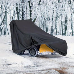 Heavy Duty Snow Blower Cover Waterproof 210D Oxford Anti UV with Drawstring