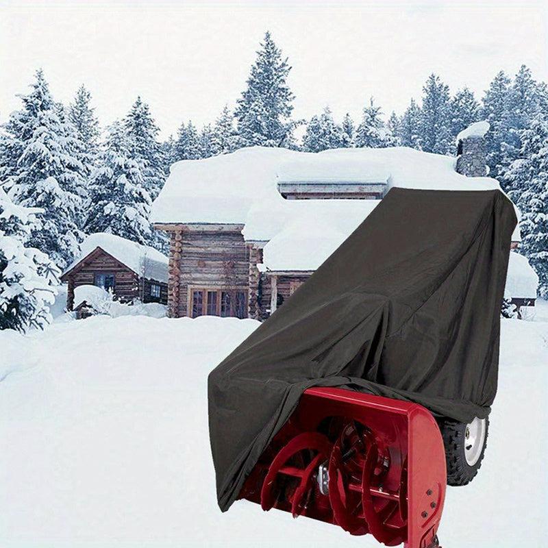 Heavy Duty Snow Blower Cover Waterproof 210D Oxford Anti UV with Drawstring