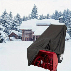 Heavy Duty Snow Blower Cover Waterproof 210D Oxford Anti UV with Drawstring