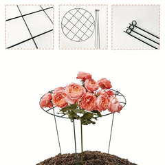 Iron Round Plant Climbing Frame for Yard Garden