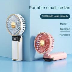 Mini Portable Handheld USB Rechargeable Fan for Home Office Travel