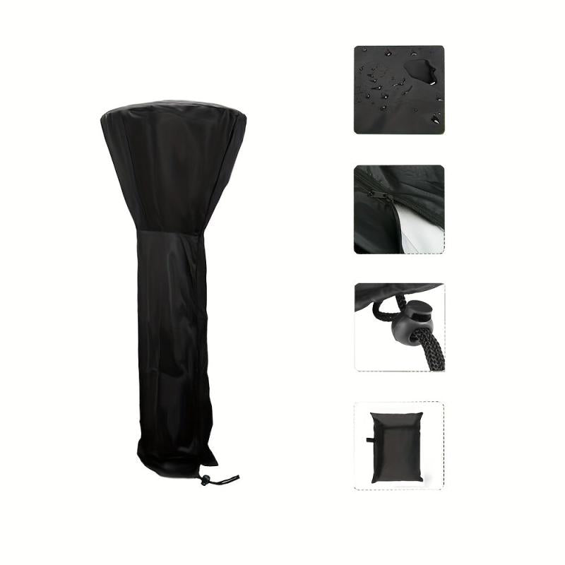 Waterproof Patio Heater Cover Heavy Duty Outdoor Heater Dust Wind Sun Snow Proof