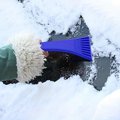 2pcs Household Snow Shovel for Winter Glass Snow Removal and Deicing