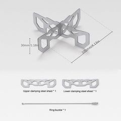Stainless Steel Alcohol Stove Bracket for Outdoor Camping
