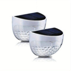 Solar Fence Lights 6 Pack Waterproof LED Garden Home Outdoor Lamp