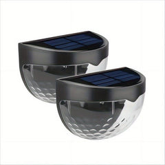Solar Fence Lights 6 Pack Waterproof LED Garden Home Outdoor Lamp