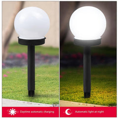 3pcs Solar Pathway Lights Outdoor Waterproof LED Solar Ball Lights